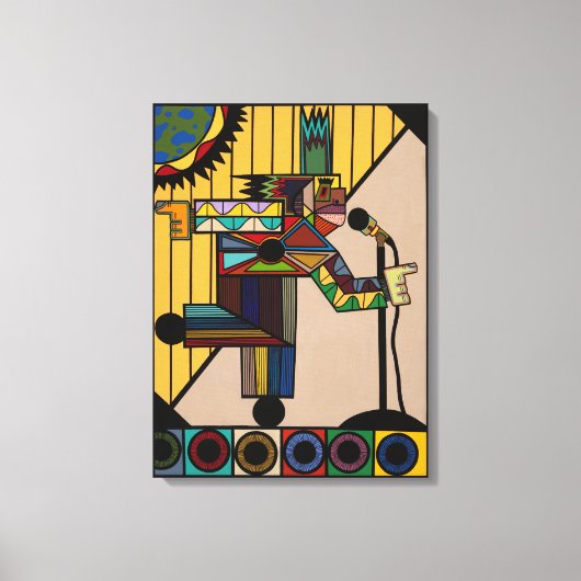 "Steel Pulse" von Ruchell Alexander Leinwanddruck (Vorderseite)