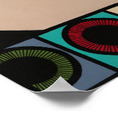 "Steel Pulse" von Ruchell Alexander Poster (Ecke)