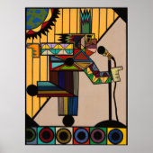 "Steel Pulse" von Ruchell Alexander Poster (Vorne)