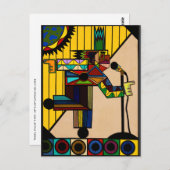 "Steel Pulse" von Ruchell Alexander Postkarte (Vorne/Hinten)