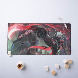Steel Shadow Gaming Desk Mat Assassin-Ästhetik Schreibtischunterlage
