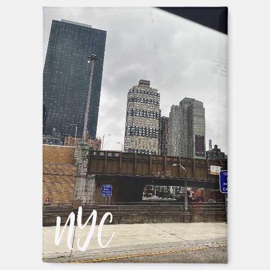 Steel & Sky NYC Magnet (Vorderseite)