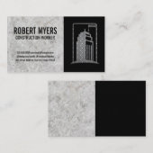 Steel Sky Scraper Gebäude | Bau Terminkarte (Vorne/Hinten)