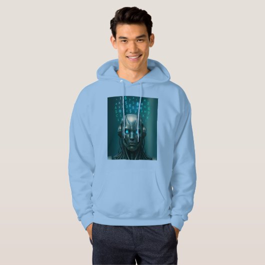 - "Steel Soul, Electric Mind" Hoodie (Vorne ganz)