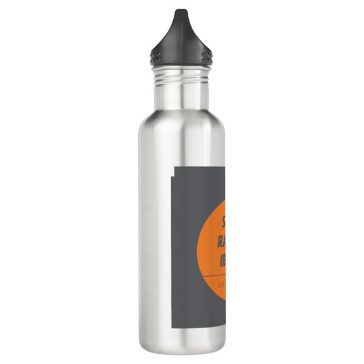 Steel Sport Bottle by Sun Radio Ibiza Edelstahlflasche (Links)