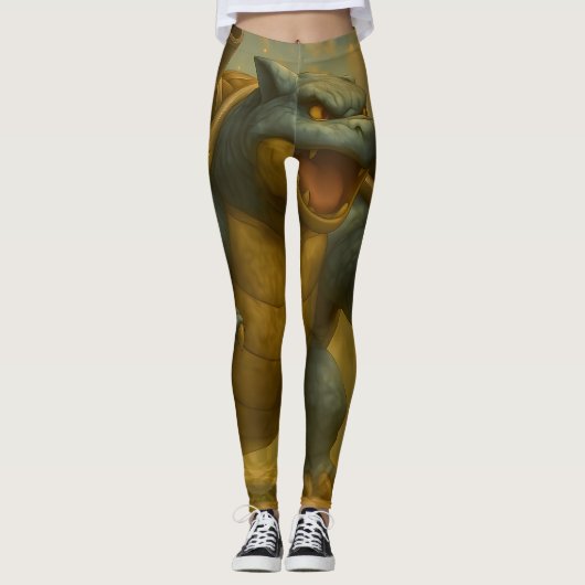 Steel Titan der vergessenen Ruinen Leggings (Vorderseite)