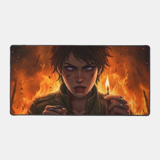 Steel Vixen Schreibtischunterlage (Vorderseite)