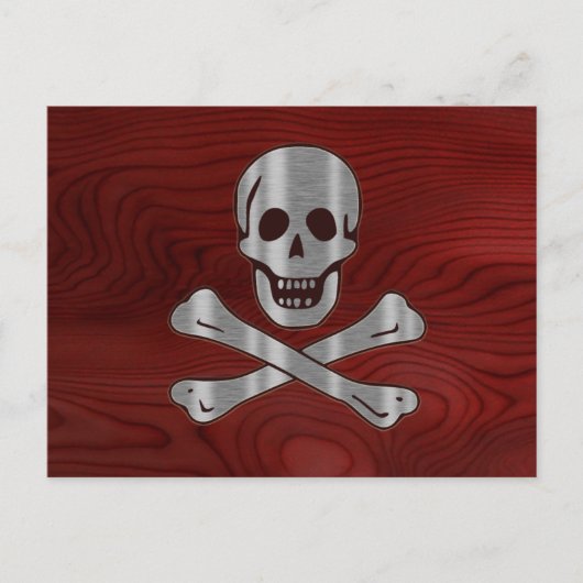 Steel Wood Pirate Postkarte (Vorderseite)