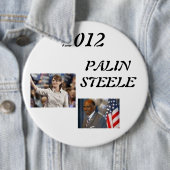 steele 1, palin 2012, 2012, PALINSTEELE Button (Beispiel)