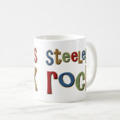 Steelers-Felsen Kaffeetasse (VorderseiteRechts)
