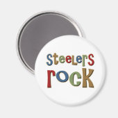Steelers Rock Magnet (Vorderseite/Rückseite)