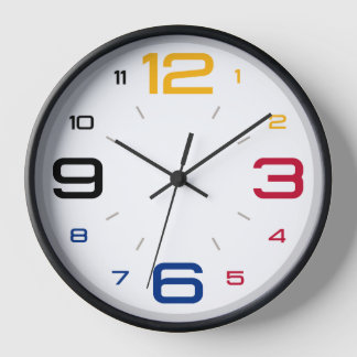 Steelers Themed Wall Clock mit kühlen Teamfarben Uhr