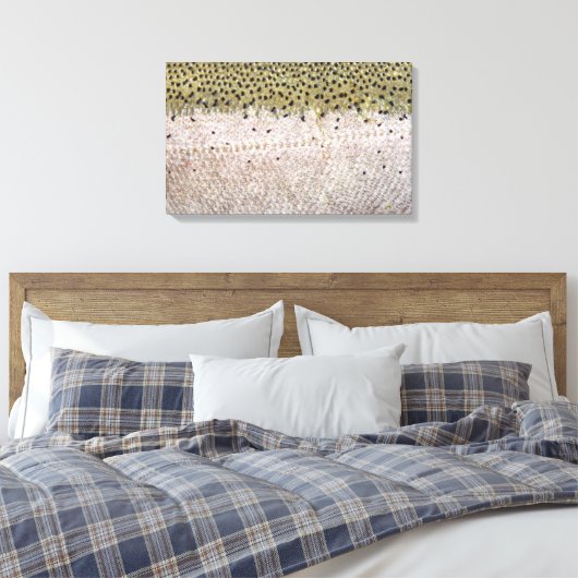 Steelhead auf Leinwand (Insitu (Schlafzimmer))