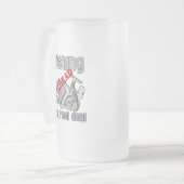 Steelhead - das Rollengeschäft Mattglas Bierglas (Vorderseite Links)