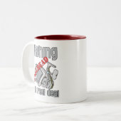 Steelhead - das Rollengeschäft Zweifarbige Tasse (Vorderseite Links)