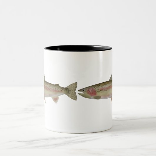 Steelhead - Spawn Phase Two-Tone Coffee Mug Zweifarbige Tasse (Mittel)