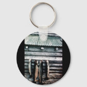 Steelkopfforelle oder Regenbogenforelle Schlüsselanhänger (Vorderseite)