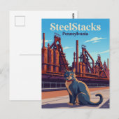 SteelStacks USA Postkarte (Vorne/Hinten)
