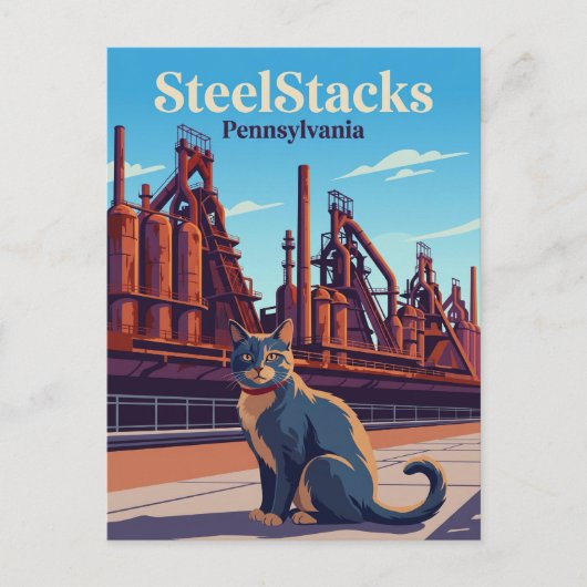 SteelStacks USA Postkarte (Vorderseite)