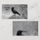 Steely Gray Visitenkarte (Vorne/Hinten)