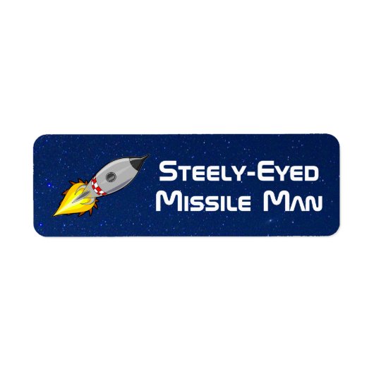 Steely-Mit Augen Missile Man (Vorne)