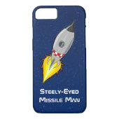 Steely-Mit Augen Missile Man Case-Mate iPhone Hülle (Rückseite)