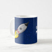 Steely-Mit Augen Missile Man Kaffeetasse (Vorderseite Links)