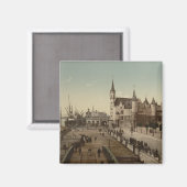 Steen, Antwerpen, Belgien Magnet (Vorderseite/Rückseite)