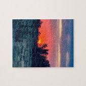 Steens Sonnenuntergangs-Puzzle Puzzle (Horizontal)