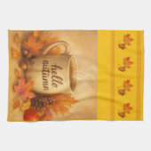 Steeped in Season Wide Border Kitchen Towels Geschirrtuch (Horizontal)