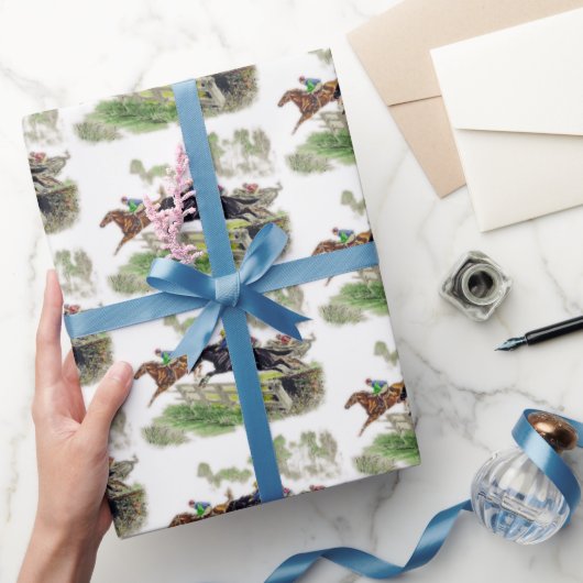 "Steeple Chase" Geschenkpapier (Schenken)