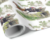 "Steeple Chase" Geschenkpapier (Rolleneckpunkt)