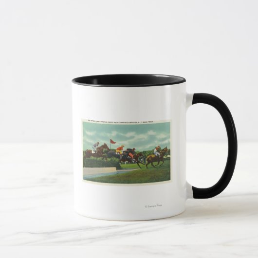 Steeple Chase Water Jump auf Rennstrecke Tasse (Rechts)