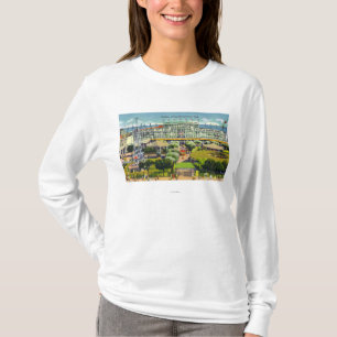 Steeplechase-Park-Ansicht des Pavillons des Spaße T-Shirt