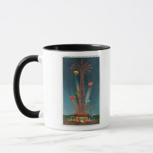 Steeplechase-Park-Fallschirmabsprungs-Ansicht Tasse