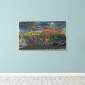 Steeplechase Park Surf Ave bis Broadway Leinwanddruck (Insitu (Holzboden))