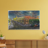 Steeplechase Park Surf Ave bis Broadway Leinwanddruck (Insitu (Wohnzimmer))