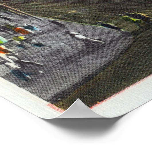 Steeplechase Park Surf Ave bis Broadway Poster (Ecke)