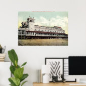 Steeplechase Pier, Atlantic City NJ 1909 Poster (Heimbüro)