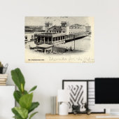 Steeplechase Pier Atlantic City Vintag 1904 Poster (Heimbüro)