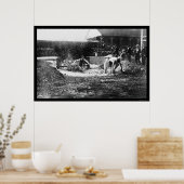 Steeplechase Track Race 1912 Poster (Küche)