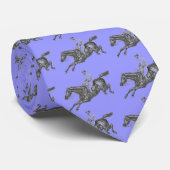 SteepleRun Blau Krawatte (Gerollt)