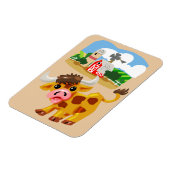 Steer in der Barnyard Magnet (Linke Seite)