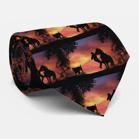 Steer Roping Krawatte (Gerollt)