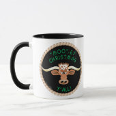 STEER WÜNSCHT EUCH EIN "MOO"~JEDER CHRISTMAS Y'ALL TASSE (Links)