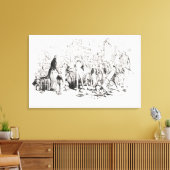 Steerforth und Mr. Mell Leinwanddruck (Insitu (Wohnzimmer))