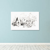 Steerforth und Mr. Mell Leinwanddruck (Insitu (Holzboden))