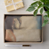 "Steering to Market" Westliche Kunst von Maynard D Seidenpapier (Geschenk)