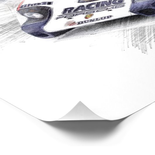 Stefan Bellof Poster (Ecke)