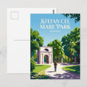 Stefan-cel-Mare-Park Moldawien Postkarte (Vorne/Hinten)